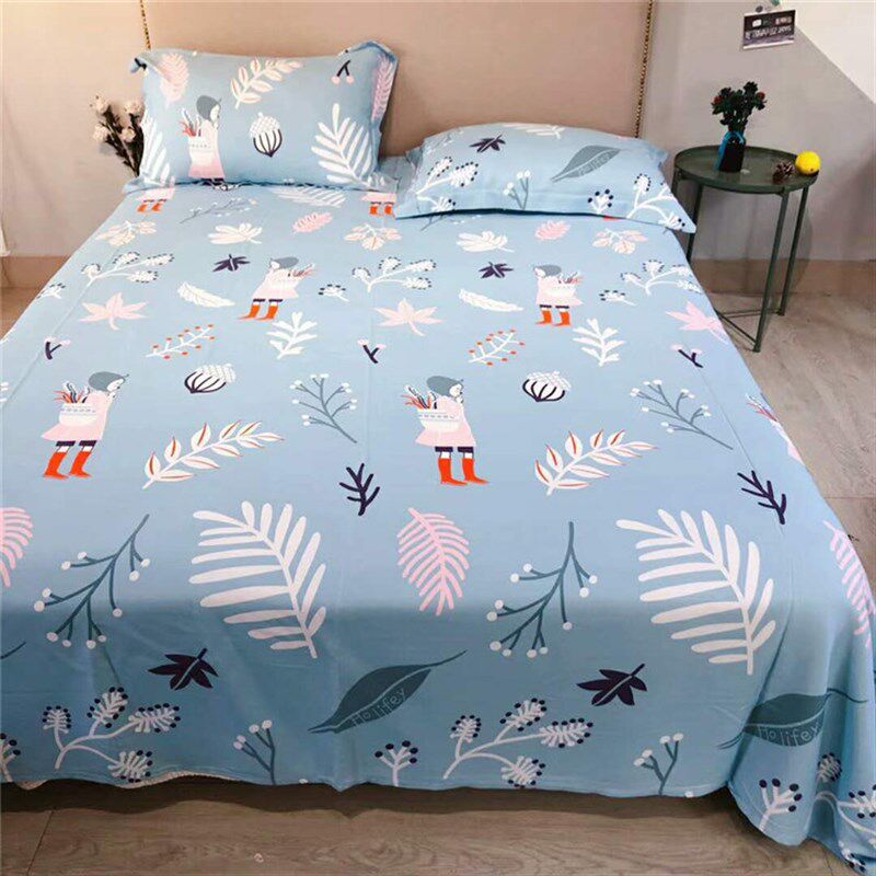 凉感竹纤维床单双人睡单夏天v软凉席粗布加厚透气裸睡床单吸汗耐