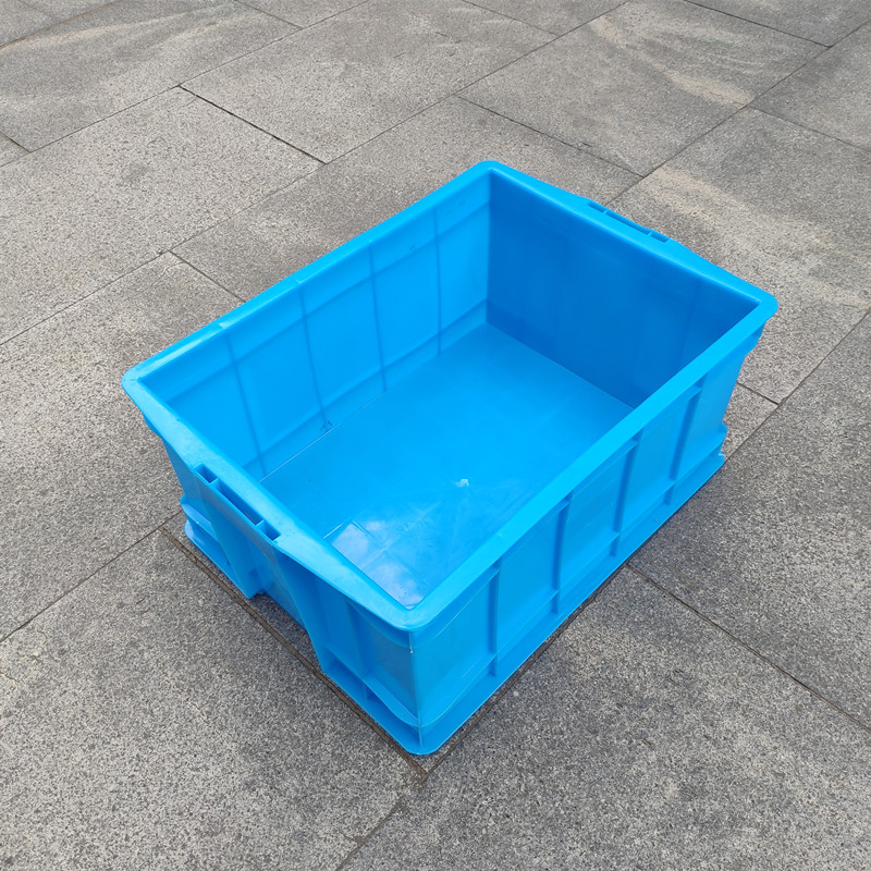 塑料周转箱加厚带盖长方形t五金工具中转箱元器件收纳盒工业物流