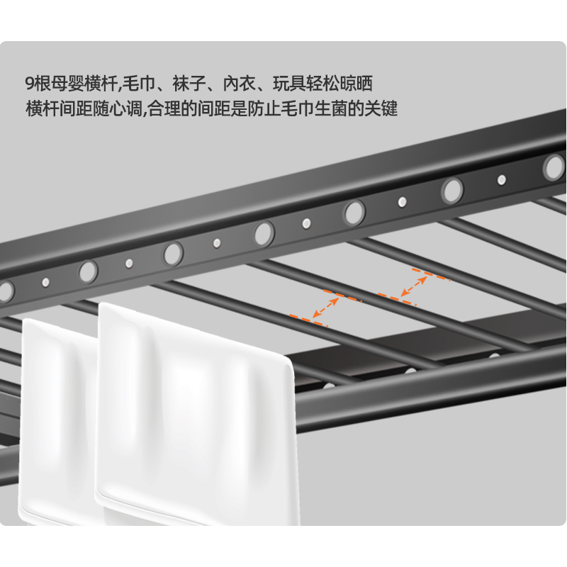 电动晾衣架遥控自动升降风干烘y干智能杀菌家用阳台声控语音壁控