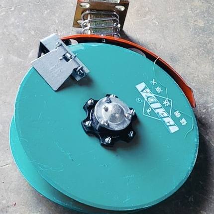 小麦玉米开沟器 圆盘开沟器 播种机配件大全开沟器总成农哈哈开沟