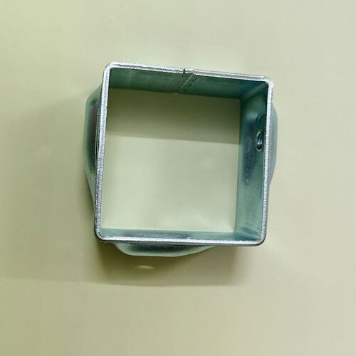 速发80x80方管镀锌卡子护栏抱箍围栏卡扣立柱固定连接件