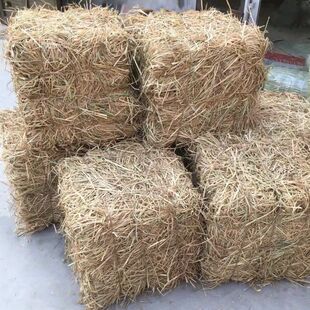 速发草垛 草堆 婚庆拍摄草垛凳子道具 稻草 包邮  圆形草垛方形草