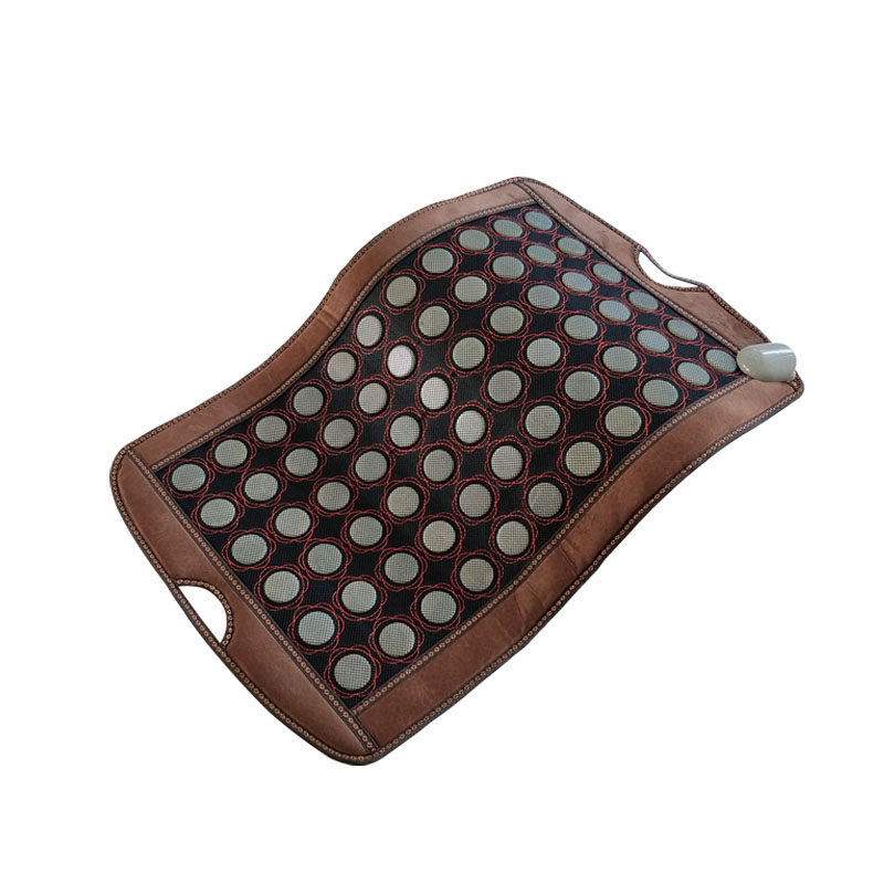 玉石理疗毯锗石托玛琳腰部腹部z热敷垫电加热远红外瑜伽毯自家工