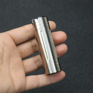 不锈钢大容量防水药盒随身便携一周七F天小药瓶小号迷你药物收纳