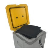 60L50公斤干冰专用存放储保B温桶海绵垫减少干冰损耗保温箱垫