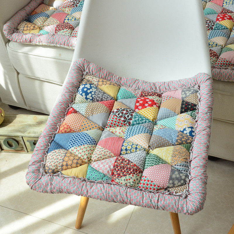 韩式特色全棉真拼坐垫椅子垫榻榻米垫加厚地板坐V垫汽车垫学生垫,居家布艺,椅垫,淘宝优惠券,粉丝福利购,淘宝优惠卷