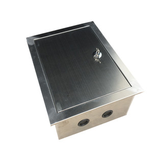 304/201暗装不锈钢配p电箱400*300*160家用嵌墙暗装水表箱多媒体