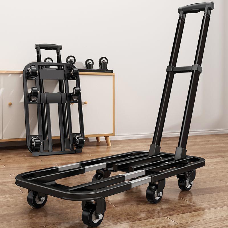 手拉车折叠搬运拖车家用购物拉货买菜手推车神器便携行李小拉杆车