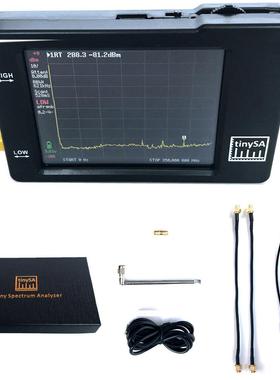 tinySA手持频谱分析仪支持PC连接100kHz-350MHz信号发生器