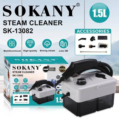 出口SOKANY13082蒸汽清洁器多功能地板瓷砖炉子清洗机有线清洁机