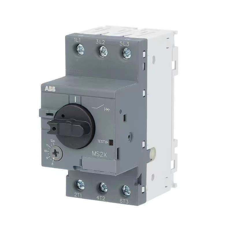 ABB电动机断路器MS2X-1.6 MS2X-4 MS2X-0.63 MS2X-10.0旋钮式控制