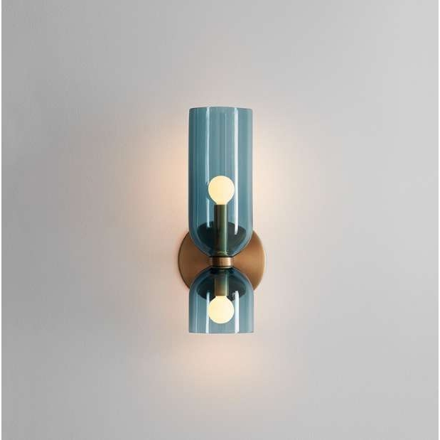 后现代简约创意玻璃壁灯北欧过道卧室客厅床头灯书房艺术轻奢壁灯