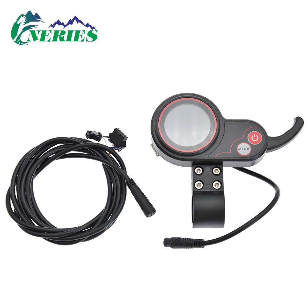 电动滑板车调速仪表LED液晶加速仪表显示开关油门码表SL-100YB