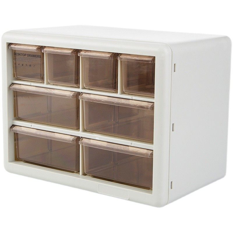 化妆品收纳盒防i尘桌面化妆盒壁挂式口红首饰置物架梳妆台整理盒,收纳整理,桌面收纳盒,淘宝优惠券,粉丝福利购,淘宝优惠卷