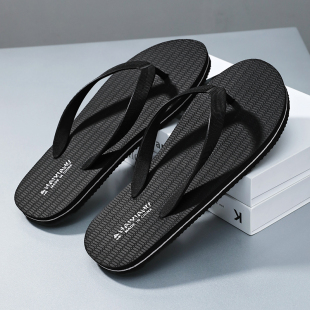 海峡虎人字拖男夏季外穿防滑防水防摔耐磨踩屎感男士休闲运动拖鞋