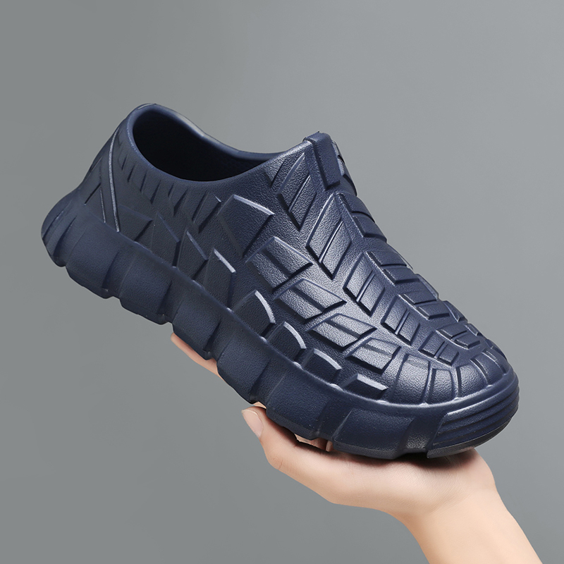 海峡虎厨房鞋雨鞋男鞋透气加厚防滑水油耐磨厨师劳保工作专用鞋