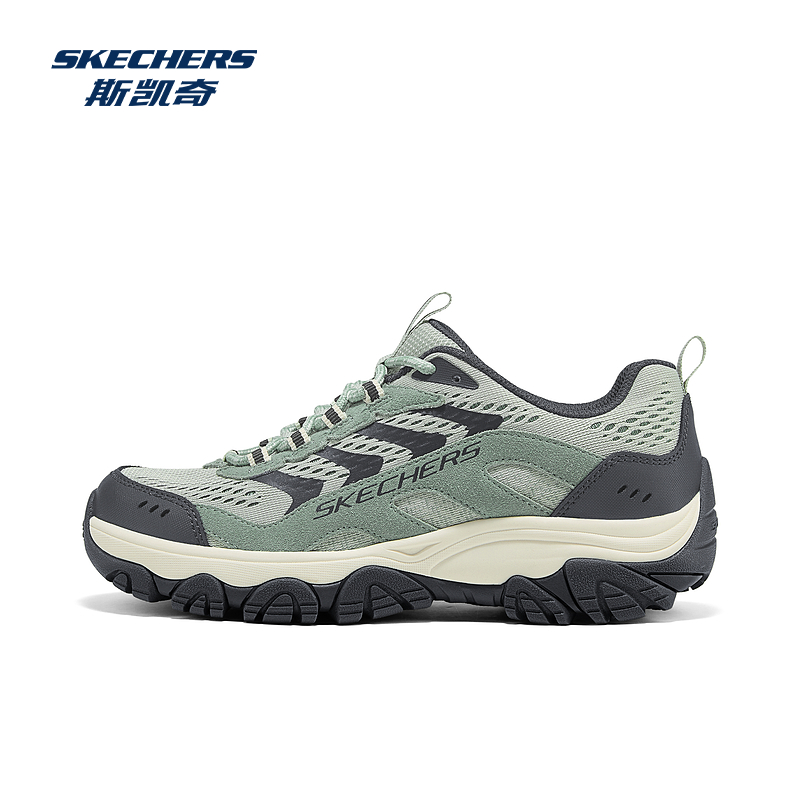 牛剖层皮革织物鞋面，橡胶大底