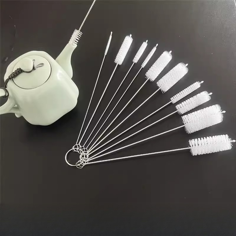 茶壶嘴内孔清洁刷茶具吸管刷子奶瓶缝隙刷油壶杯口细毛刷管道除垢