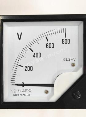 6L2 250V 450V 750V 800V 1000V交流AC指针式电压表6L2-1.5KV 1KV