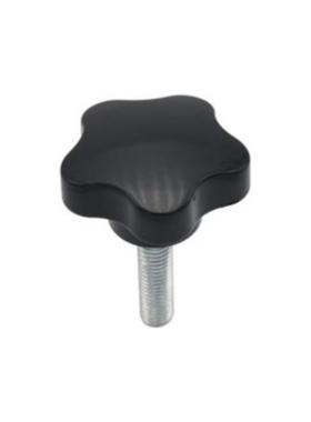 五星把手外螺纹旋钮 HLE-D25-M5 M6-L10 15 20 25 30 35 40 45 50