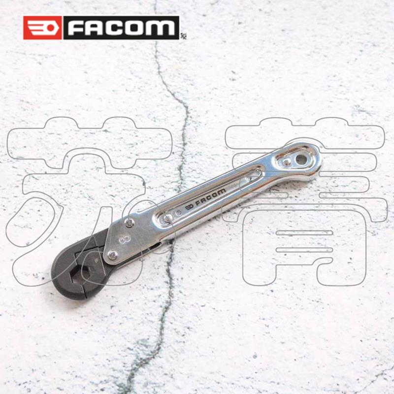 原装法国FACOM 棘轮梅花扳手重型带六角环柄带分度套环 公制 70A