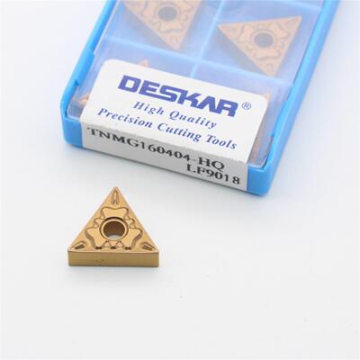 DESKAR戴斯卡原装三角金色涂层TNMG1604 CQ/HQ/TM/R-S/L-S槽型