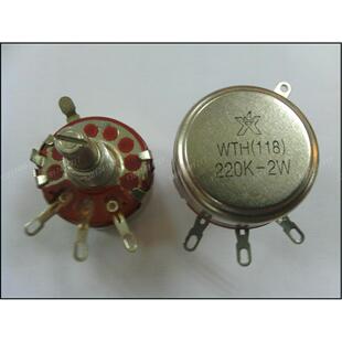 WTH-118 2W 220K 电位器 调速器电子元器件 电子
