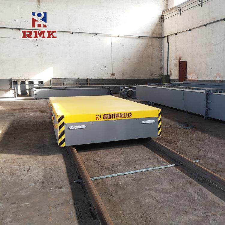 电动轨道车蓄电池供电 运输货物轨道平车 工业电瓶周转车