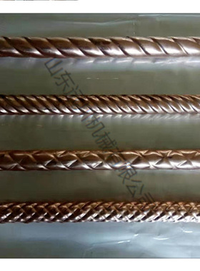 金属管麻花机 操作安全方便 钢管花管机 不锈钢管扭花机