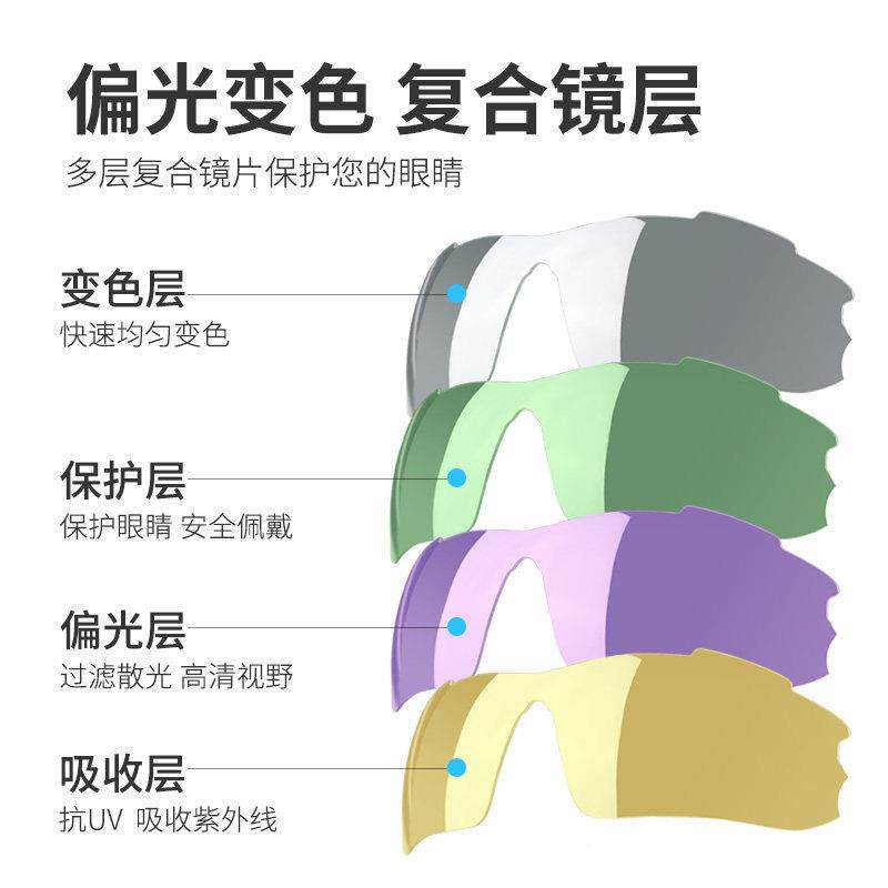 战术眼镜色偏光CS射护目P1017-1击变镜护目镜军迷户外徒步骑行近