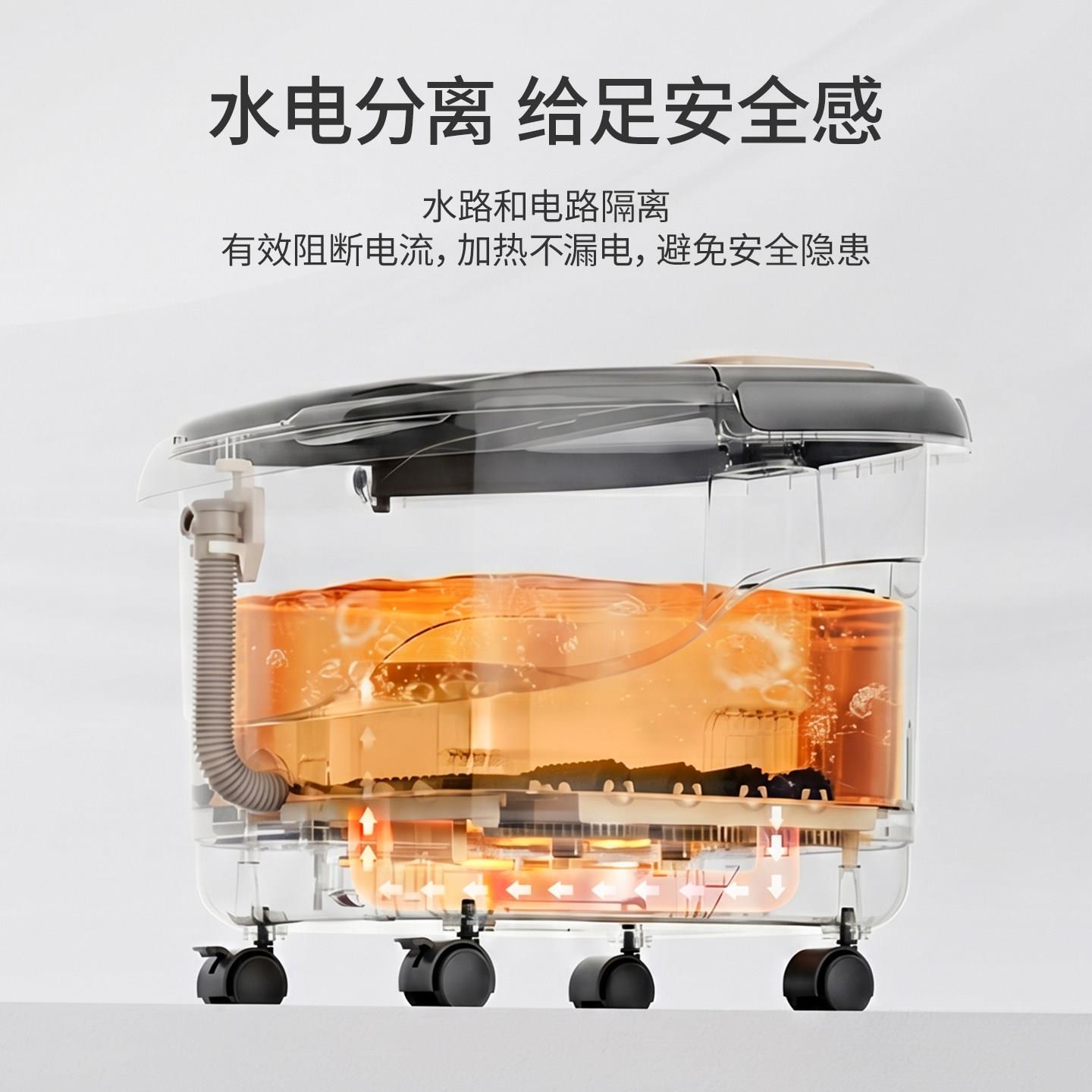 泰昌泡脚恒温洗脚桶盆家非电动按摩tc-9082足浴盆用泡脚按携摩桶