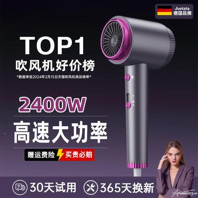 德国品牌高折叠吹机家负离Q1pro子护发恒温大风风速力功率速干 干