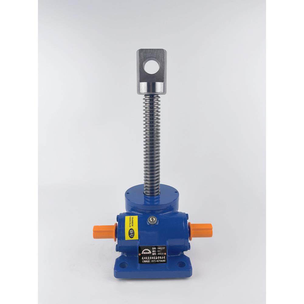 w机l固定升降平台电动升s降丝杆手摇螺旋小螺杆提升机联型动蜗轮
