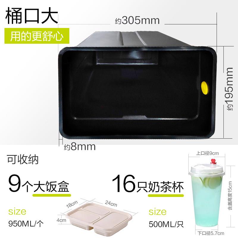 洁厨房厨余垃圾桶家用e不锈脚踏式客钢厅大容子量带DF320A-2盖脚