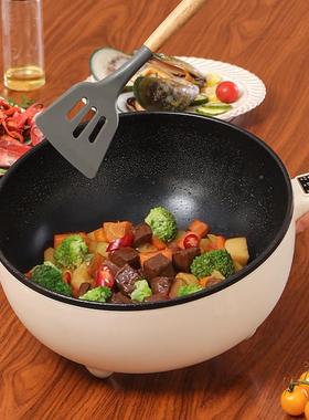 电YY-32C炒炒菜锅家用多功能煮煎电炒一体式宿舍煮饭锅大容蒸量爆