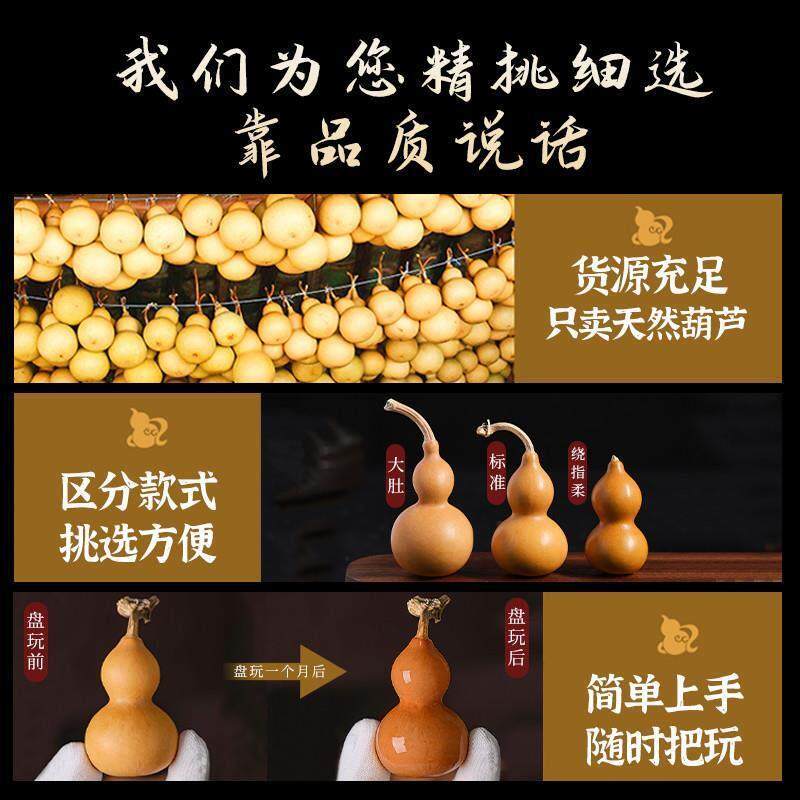 葫芦件文玩手把带龙头紫皮小YZU手件捻男天件摆然精品挂小盘玩女