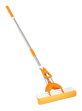 太乐三排滚筒海绵拖把吸收强家用大号3力8c太太乐m胶棉拖吸太水把