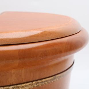 里浪橡木泡脚桶脚家XMBB03用实木云洗足脚桶保温木质泡木桶浴洗脚