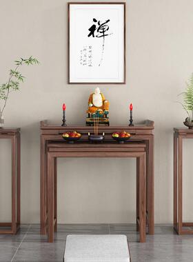 木家用桌简易条箱佛龛供桌实桌524财神供香桌供桌佛用祖供桌家桌