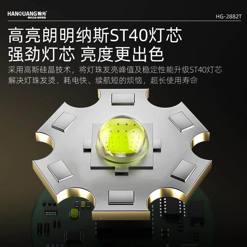 探照灯多1228强光户外超用提亮充电功能远射应急家小型便携手式手