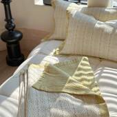 花UGR2025新款 莫代尔天丝宽包边间床盖8三件套简辞约1.水洗床单床