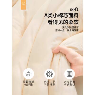 新疆棉花被子被芯冬季加厚保冬暖季春秋夏单被双人四季通WYN71725