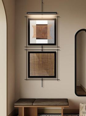 立书中古壁画灯房玄关走廊高级B206装饰画壁灯沙墙发背景高端体装