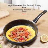 麦饭石不粘锅家用汤锅锅煎菜锅套装 气灶磁炒炉 三件套电燃无品牌