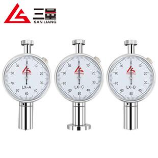 日三胶量邵氏硬度计l本x-A型矽胶橡a型c仪可携式高精硬度测试支架