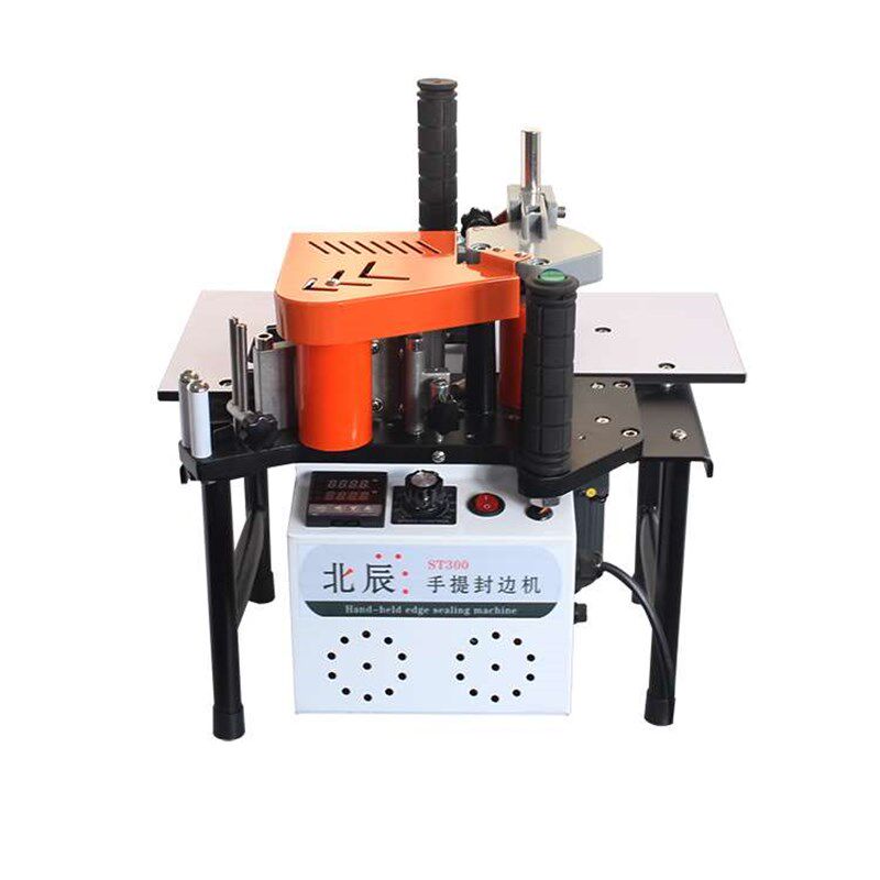 速发手动封边机木工家装手提式双面涂胶可式携家用小型免漆板自动