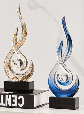 速发意式极简艺术设计师酒办轻奢高档客厅件公室摆柜电视装饰品高