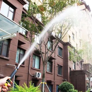 速发黑金刚家用高压洗车水枪冲洗喷枪浇花专用水自软管水来管增压