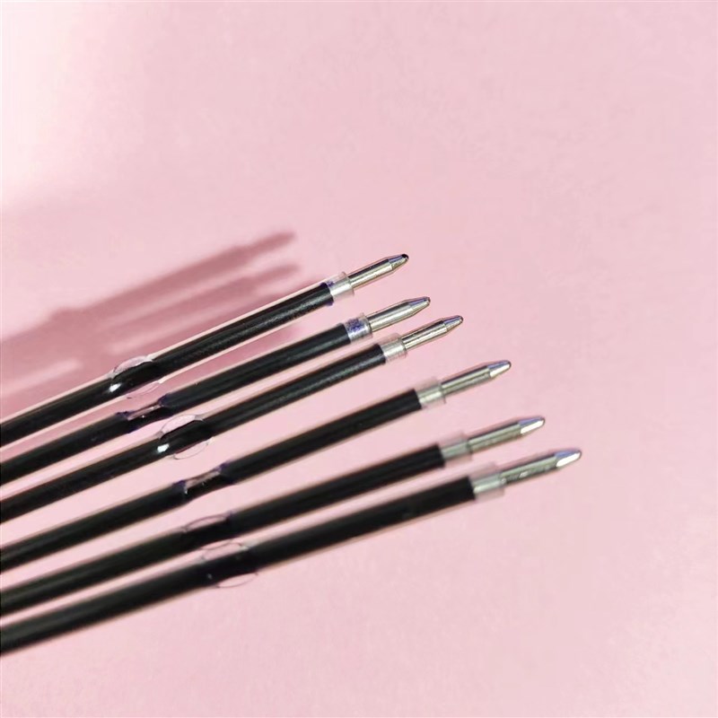 速发圆珠笔芯106按动笔芯头0.7mm办公用品圆珠笔替芯文具