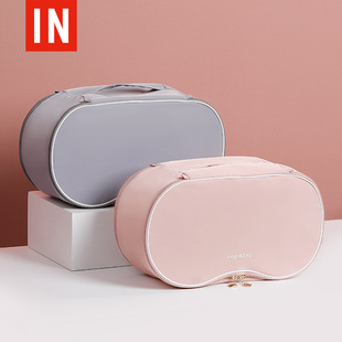 速发旅行内衣便行文胸内裤整理双层衣布袋防水携李箱小物的袋子